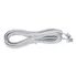 Cabo Cordão Fio Telefone Liso Rj11 10m Branco Pronto Uso