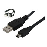 Cabo Dados Usb P Gps Garmim Nuvi 30 40 50 52 54 200 205 Cor Preto 1 5 Metros