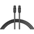 Cabo De Áudio Óptico Digital 15 Metros Toslink Plug Gold