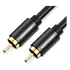 Cabo De Áudio Coaxial Rca Para Rca De Alta Qualidade Vention De 2 M