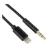Cabo De Audio 3.5mm Aux Áudio P2 Para iPhone 14 13 12 11 Xs Xr X 8 7 Cor Preto - Sancai