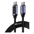 Cabo De Dados E Carregamento Turbo Premium Type-c Para Tipo-c 100w 5a 480mbs Com 200cm 2 Metros Com Chip Inteligente Pd Para Smartphone, Consoles, Joystick, Ps5, Nintendo Switch, Macbook, iPhone 15 16