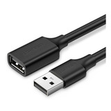 Cabo De Extensão Ugreen Usb 2 0 Extensor De 1 Metro Cor Preto