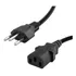 Cabo De Força Cpu Atx Computador Pc Monitor 3 Pinos 1.2m Cor Preto 110v/220v