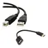 Cabo De Impressora Para Celular 1 Metro Otg Usb Tipo C