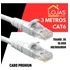 Cabo De Rede Alta Velocidade 3 Metros Lan Internet Crimpado Rj45 Cat6e Ultra Rápido