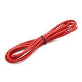 Cabo De Silicone Vermelho