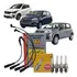 Cabo De Vela Ngk Uno Mobi Palio 1.0 8v - Kit Completo