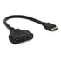 Cabo Divisor Hdmi Splitter 1080p Duplicador De Saída Imagem