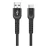 Cabo Dual Shock Tipo C/usb Para Motorola 2m- Preto - Gshield