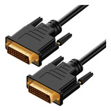 Cabo Dvi-d Dvi D Dual Link 24+1 Filtros Trançado 2 Metros