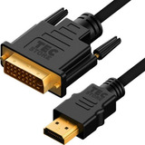 Cabo Dvi Hdmi Conversor Adaptador Reforçado Filtro Monitor