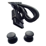 Cabo E Botões Para Reposição Reparo Controle Playstation 2