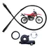 Cabo + Engrenagem Caracol Velocímetro Honda Xr 250 Tornado 