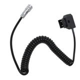 Cabo Espiral D tap X 2 Pinos Para Blackmagic Bmpcc 4k E 6k