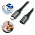 Cabo Extensor Macho Fêmea Usb-c 3.1 Carregamento Video 4k 1m