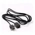 Cabo Extensor Nintendo Wii E Wii U Snes E Nes Mini Cor Preto