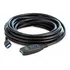 Cabo Extensor Usb 3.0 Ativo Para Webcam De 5 Metros Cor Preto