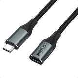 Cabo Extensor Usb c 3 1 Dados Carregamento E Video 4k 60hz