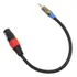 Cabo Feminino Trs To Xlr, Microfone Estéreo De 3,5 Mm, 1,0 P