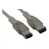 Cabo Firewire Ieee1394 6x6 1,80 Metros Cor Transparente