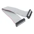 Cabo Flat C/ Conector Scsi 26x28awg Femea X Femea  30cm
