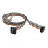 Cabo Flat Colorido 10x28awg Passo 2.54mm Vias Femea 30cm
