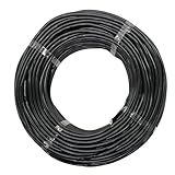 Cabo Flexível 1 5mm Rolo 100m Fio Elétrico Com Certificado  Preto 