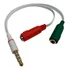 Cabo Fone+ Microfone Para P2 4c 17 Cm iPod,iPhone,iPad