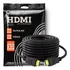 Cabo Hdmi 10m Metros Preto Premium 4k 3d Full Hd Tv Pc Video Game   Loja 19br