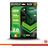 Cabo Hdmi 2 0