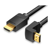 Cabo Hdmi 2.0 Blindado 270° L 1080 3d 4k Tv 1 Metro Vention