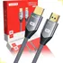 Cabo Hdmi 2 1 8k Blindado Ultra Hd Resolução 8k 120hz Ps5  Ps4  Xbox  Projetor  Set top Box Comprimento 2 Metros