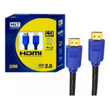 Cabo Hdmi 20m 4k