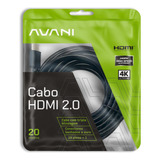 Cabo Hdmi 20m Blindado