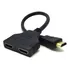 Cabo Hdmi Divisor Splitter Duplicador Y 1 Macho Para 2 Fêmea
