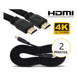 Cabo Hdmi Gold 2m