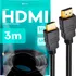 Cabo Hdmi Gold 3m Metros Mts 3d Full Hd Blindado Marqs Home Tv Pc Video Game