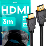 Cabo Hdmi Gold 3m