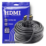 Cabo Hdmi Gold 4k