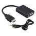 Cabo Hdmi P/ Vga Conversor Pc Xbox Monitor Saída De Áudio