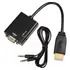Cabo Hdmi Vga Saída P2 Áudio Pc