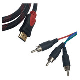 Cabo Hdmi X 3rca