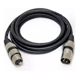 Cabo Iluminação Dmx E Microfone Xlr Xlr 3 Metros