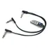 Cabo Insert Em Y Flat Ebs Icy-30 Cable 30 Cm Para Pedal