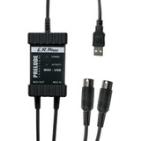 Cabo Interface Midi Usb