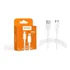 Cabo Kaidi De Carga E Dado Turbo 1 Metro 3a Micro Usb V8 Cor Branco