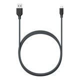 Cabo Micro Usb Anker Powerline 1 8 Metros Cinza