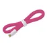 Cabo Micro Usb Para Smartphone Rosa De 50 Centimetros Oex