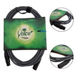 Cabo Microfone Tecniforte Xlr
